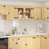 vidaXL Schrank mit Regal Honig 60 x 32 x 40 cm Massives Kiefernholz
