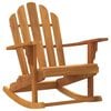 vidaXL Adirondack-Schaukelst&uuml;hle 2 Stk. 79x100x103 cm Massivholz Teak