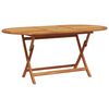 vidaXL Garten Essgruppe 7 pcs Taupe Massivholz Akazie