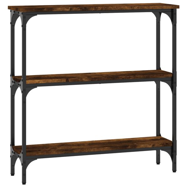 vidaXL Konsolentisch R&auml;uchereiche 75x22,5x75 cm Holzwerkstoff
