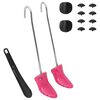 vidaXL Stiefelspanner mit Schuhanzieher Rosa EU 34-40 Kunststoff