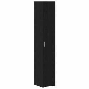 vidaXL Highboard Schwarz Eichen-Optik 30 x 42,5 x 185 cm