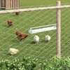 vidaXL Kettenzaun Verzinkt 2 x 10 m Glas