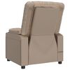 vidaXL Massagesessel Cappuccino-Braun Kunstleder