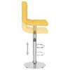 vidaXL Barhocker Senfgelb Stoff
