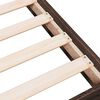 vidaXL Bettgestell ohne Matratze Braun Eiche 120x190 cm Holzwerkstoff