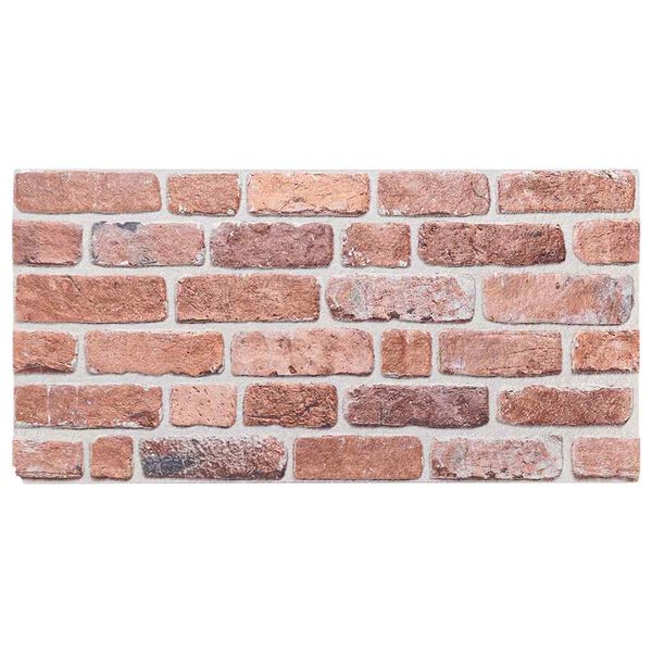 vidaXL 3D-Wandpaneele 10 Stk. Rot 100x50 cm EPS