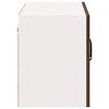 vidaXL K&uuml;chenwandschrank mit T&uuml;r Braun Eichen-Optik 60 x 31 x 40 cm