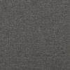 vidaXL Boxspringbett mit Matratze Dunkelgrau 120x190 cm Stoff