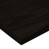 vidaXL Treppenstufen 16 Stk. Dunkelbraun 120x30x2 cm Massivholz Eiche