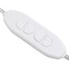 vidaXL Spiegel mit LED-Leuchten 60x30 cm Glas Oval