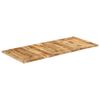 vidaXL Tischplatte Massivholz Mango 25-27 mm 140x60 cm