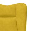 vidaXL Sessel Gelb 63 x 67 x 94 cm Samt