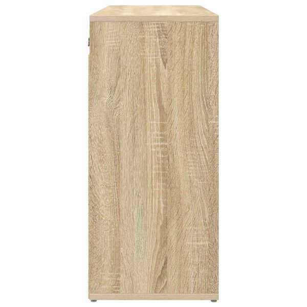 vidaXL Schuhschrank Sonoma-Eiche 77,5 x 30 x 67 cm Holzwerkstoff