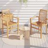 vidaXL Teppich ZIZUR Creme 170 x 120 cm Polypropylen