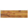 vidaXL Tischplatte 110x40x2,5 cm Rechteckig Massivholz Mango