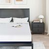 vidaXL Matratze Wei&szlig; und Blau 160 x 200 cm Jacquard-Stoff