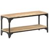 vidaXL Couchtisch 90x30x40 cm Massivholz Mango