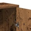 vidaXL Flurschrank Altholz-Optik 55x25x189 cm Holzwerkstoff