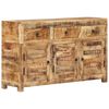 vidaXL Sideboard 110x30x65 cm Massivholz Mango