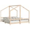 vidaXL Kinderbett 2x(90x200) cm Massivholz Kiefer