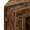 vidaXL Eck-LED-TV-Schrank Altholz 100 x 40 x 50 cm Holzwerkstoff
