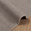 vidaXL Bereichsteppiche Rechtwinklig LUGO Taupe 280 x 200 cm Polyester