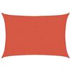 vidaXL Sonnensegel 160 g/m&sup2; Terracotta-Rot 2,5x4 m HDPE