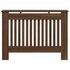 vidaXL Heizk&ouml;rperabdeckung Braun Eichen-Optik 112 x 19 x 81,5 cm