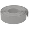 vidaXL Rasenkante Grau 10 m 15 cm Polyethylen