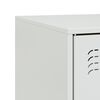 vidaXL TV-Schr&auml;nke 2 Stk. Wei&szlig; 67x39x44 cm Stahl