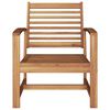 vidaXL Stuhl 2 pcs Braun 65 x 60 x 76,5 cm Massivholz Teak