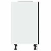 vidaXL Unterschrank Lyon Schwarz 40x46x81,5 cm Holzwerkstoff