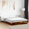 vidaXL Bettgestell R&auml;uchereiche 140x190 cm Holzwerkstoff