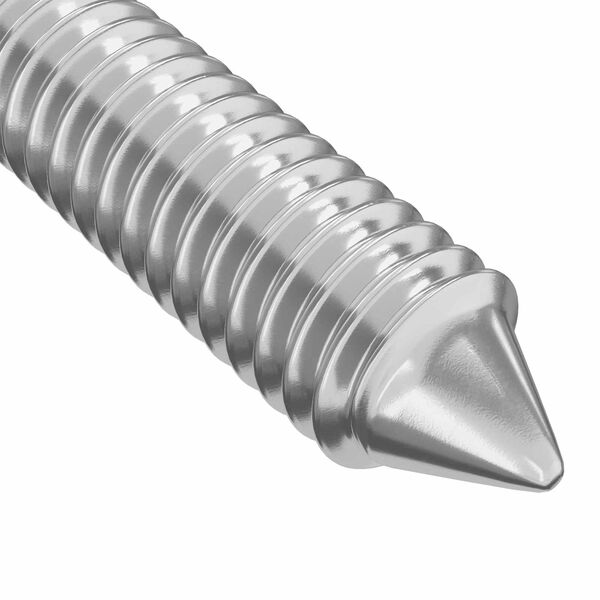 vidaXL M&ouml;bel-Schrauben 2 pcs Silber M6 x 60 mm Stahl
