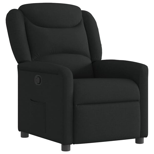 vidaXL Relaxsessel Schwarz Stoff