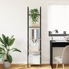 vidaXL B&uuml;cherregal Sonoma-Eiche 40 x 30 x 183 cm Holzwerkstoff