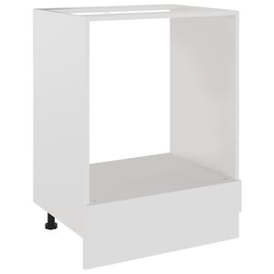 vidaXL Herdumbauschrank Lyon Wei&szlig; 60x46x81,5 cm Holzwerkstoff