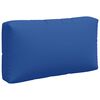 vidaXL Palettenkissen 3-tlg. Blau Stoff