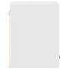 vidaXL H&auml;ngeschrank mit T&uuml;r 2 pcs Wei&szlig; 30 x 31 x 40 cm Holzwerkstoff