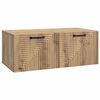 vidaXL Wandmontierter TV-Schrank Artisan-Eiche 78,5 x 41 x 30 cm