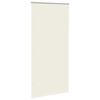 vidaXL Verdunkelungsrollo Cremewei&szlig; 115x230cm Stoffbreite 110,7cm