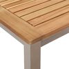 vidaXL Garten Essgruppe 3 pcs Braun Massivholz Akazie