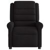 vidaXL Massagesessel Schwarz Stoff