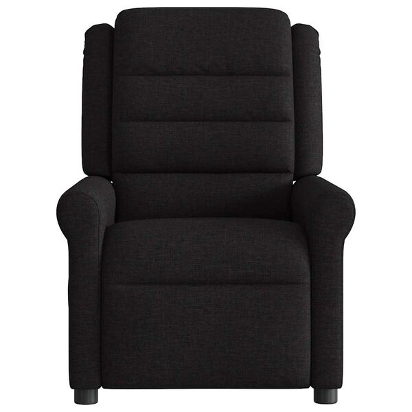 vidaXL Massagesessel Schwarz Stoff