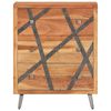 vidaXL Sideboard 60&times;30&times;75 cm Akazie Massivholz