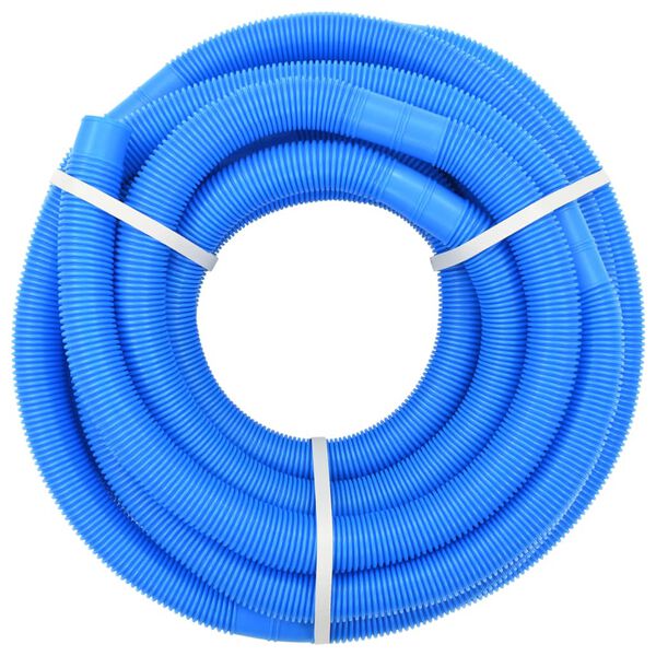 vidaXL Poolschlauch Blau 32 mm 15,4 m
