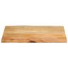 vidaXL Tischplatte mit Baumkante 70x60x3,8 cm Massivholz Mango