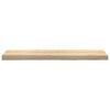 vidaXL Treppenstufen 2 Stk. Unbehandelt 100x25x2 cm Massivholz Eiche