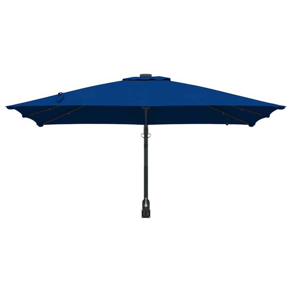 vidaXL Garten-Sonnenschirm Azurblau 248,5 x 247,5 x 160 cm